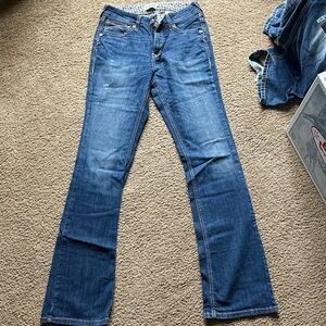 Ariat Women's Boot Cut Jeans in Deep Blue